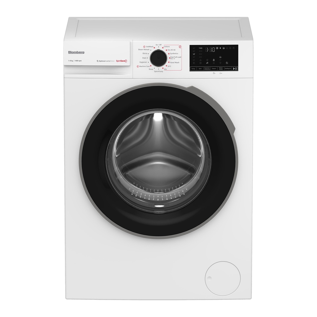 Blomberg LWA18461W 8kg 1400 Spin Washing Machine - White