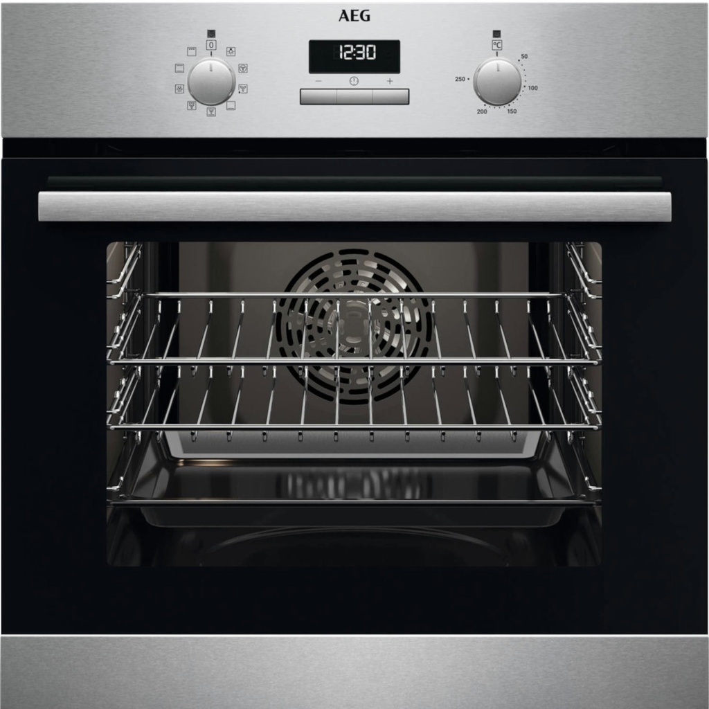 [BCX23101EM] AEG BCX23101EM 59.4cm Built In Electric Single Oven - Stainless