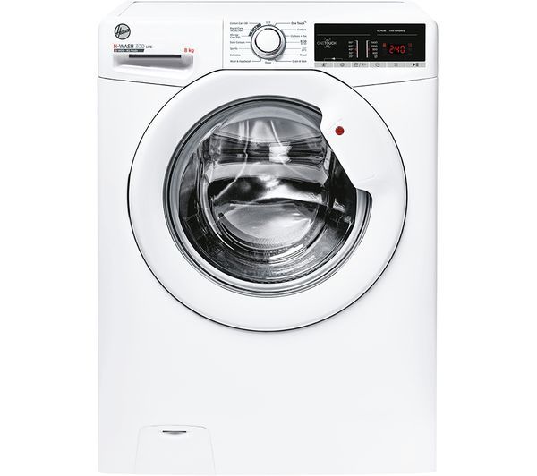 Hoover H3W 8kg 1400 Spin Washing Machine - White