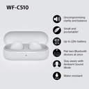 Sony WFC510W.CE7 Wireless In ear headphones - White