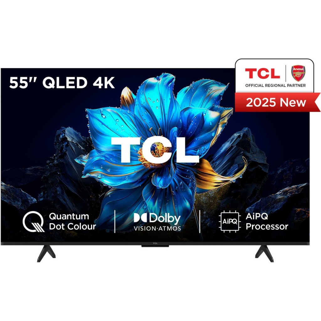 TCL 55P7K-UK 55" 4K QLED Direct LED HDR Google TV