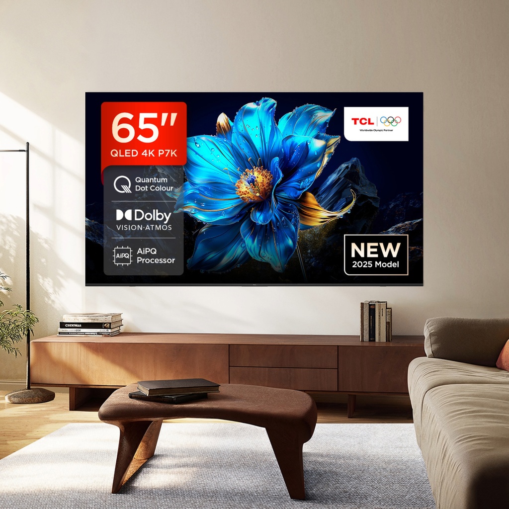 [65P7K-UK] TCL 65P7K-UK 65" 4K QLED Direct LED HDR Google TV