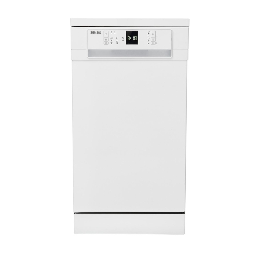 [DWF0110SLEW] Sensis DWF0110SLEW Slimline Dishwasher - White