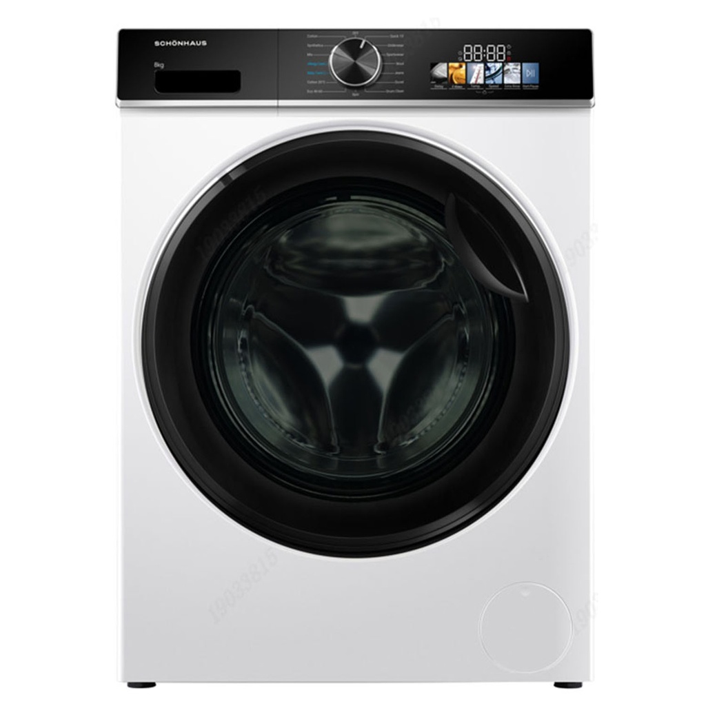 [TDSHF018A3W] Schonhaus TDSHF018A3W 8kg Heat Pump Tumble Dryer - White