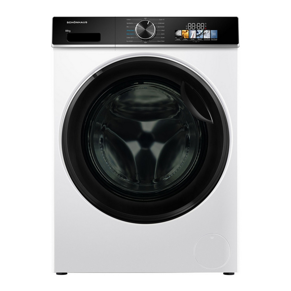 Schonhaus WMSF011014AW 10kg Washing Machine - White