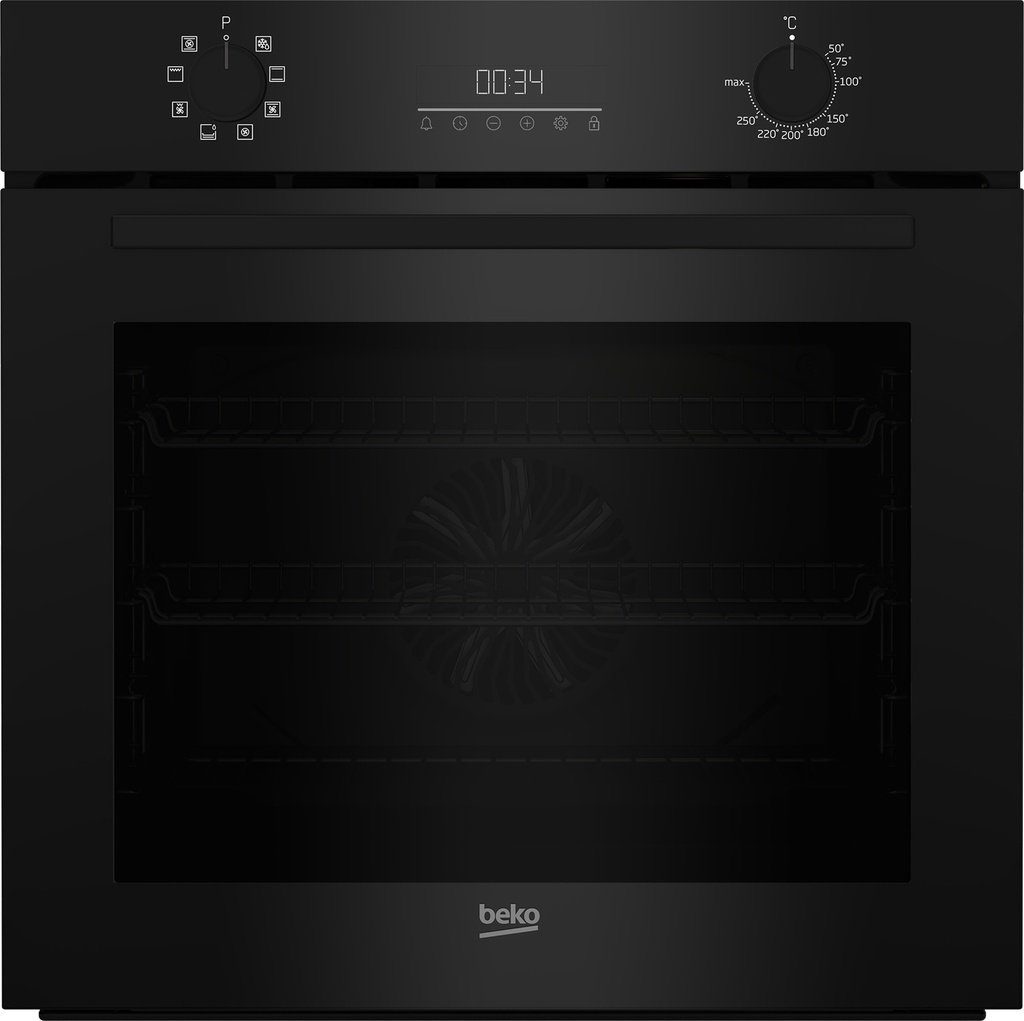 [CIMD91B] Beko CIMD91B 59.4cm Built In Electric Single Oven - Black