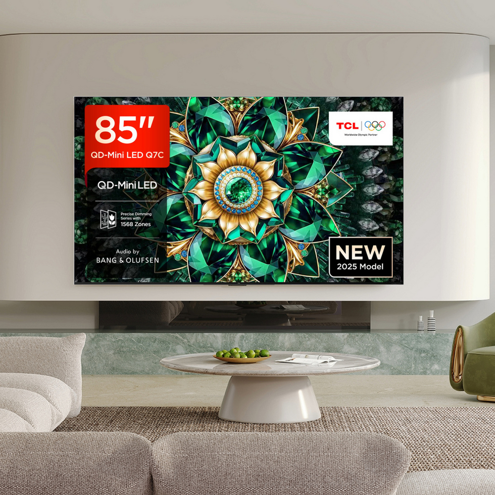 [85Q7C-UK] TCL 85Q7C-UK 85" 4K QD-Mini LED UHD Smart Google TV