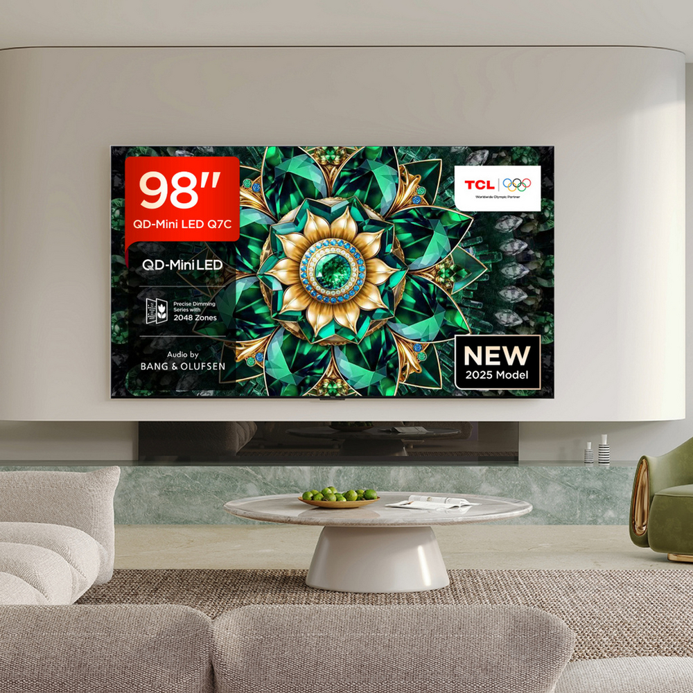[98Q7C-UK] TCL 98Q7C-UK 98" 4K QD-Mini LED UHD Smart Google TV