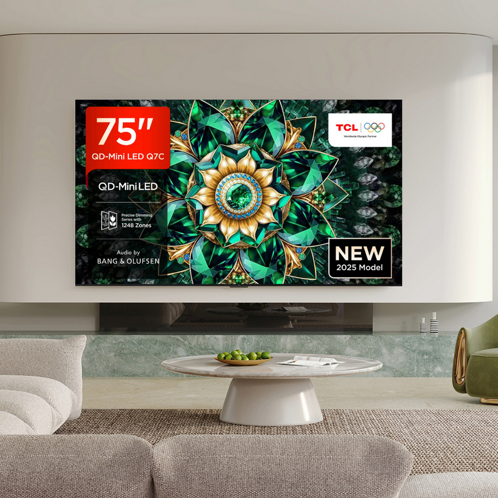 [75Q7C-UK] TCL 75Q7C-UK 75" 4K QD-Mini LED UHD Smart Google TV