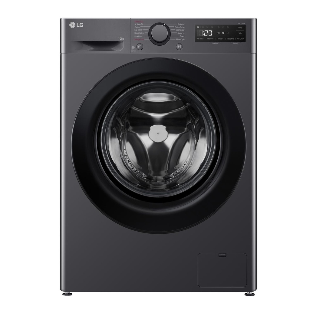 [F4Y510GBLN1] LG F4Y510GBLN1 10kg 1400 Spin  Washing Machine - Slate Grey