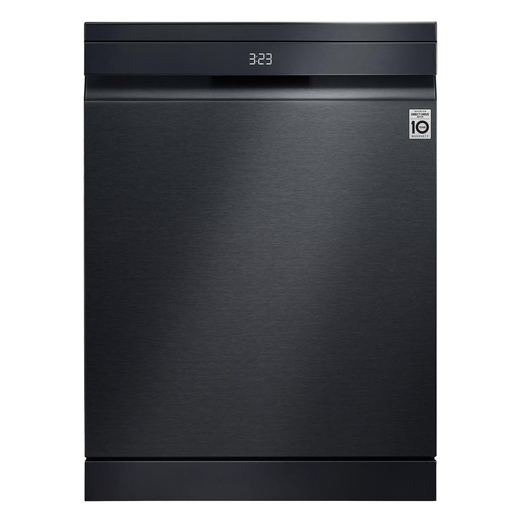 LG TrueSteam™ QuadWash™ DF587HMS WiFi Connected Full Size Dishwasher - Matte Black - 14 Place Settings