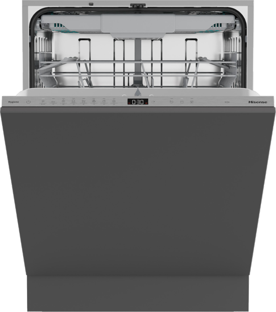 [HV663A60UK] Hisense HV663A60UK Full-Size Fully Integrated Dishwasher - 16 Place Settings
