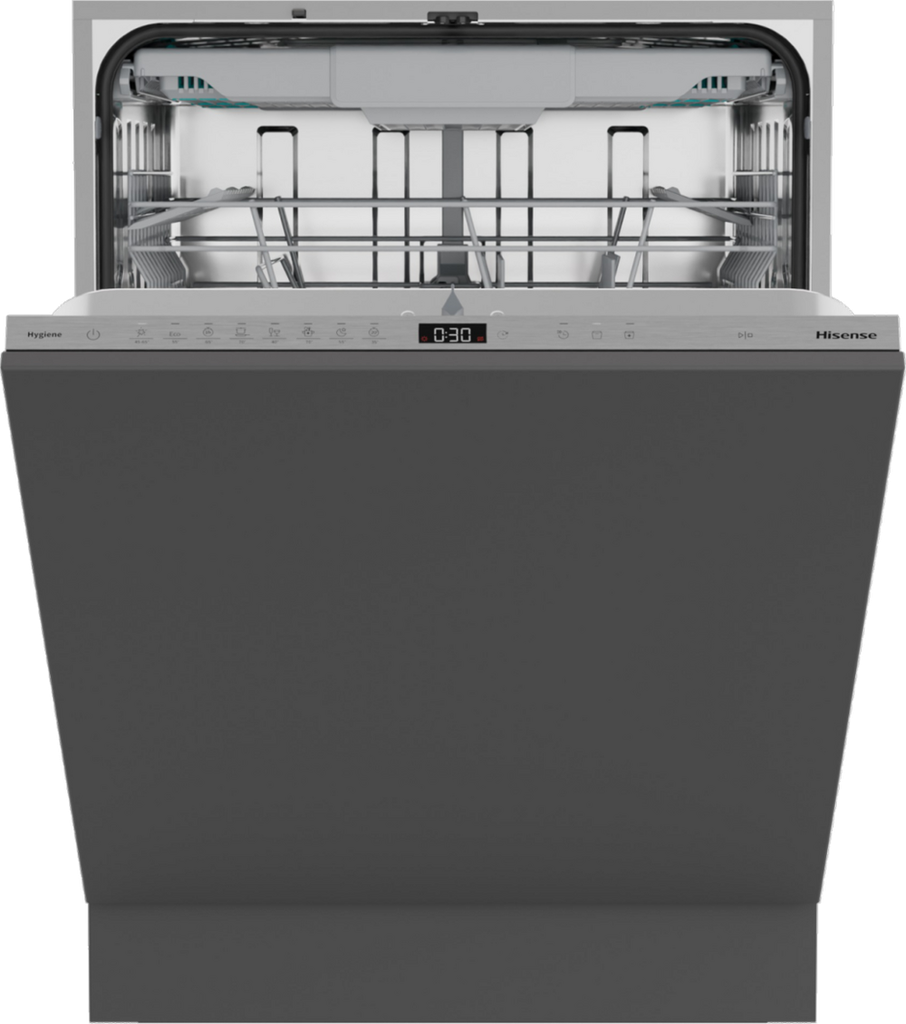 Hisense HV663A60UK Full-Size Fully Integrated Dishwasher - 16 Place Settings