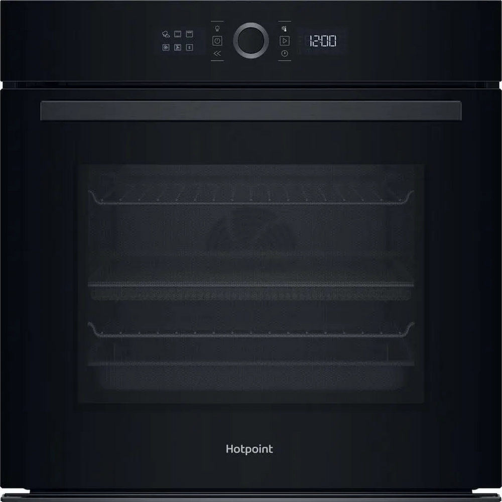 Hotpoint HOI4S8PM0BUK 60cm Built-In Single Pyrolytic Oven with Active Multiflow and Air Fry