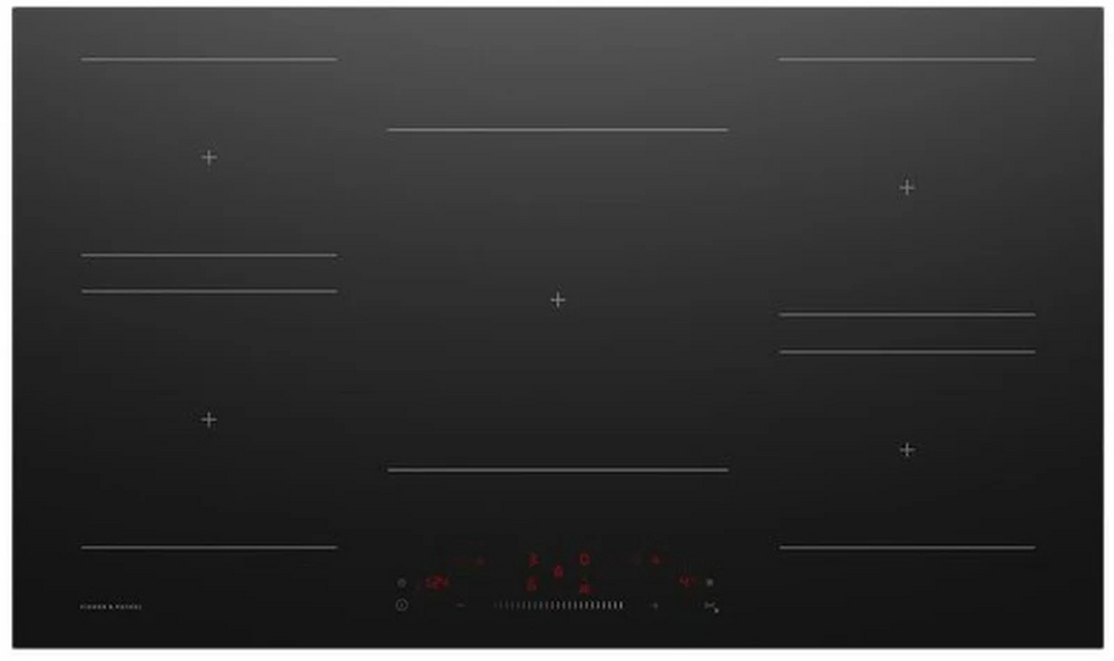 Fisher & Paykel CI905CTB2 5 Zone 90cm Induction Hob - Black Glass