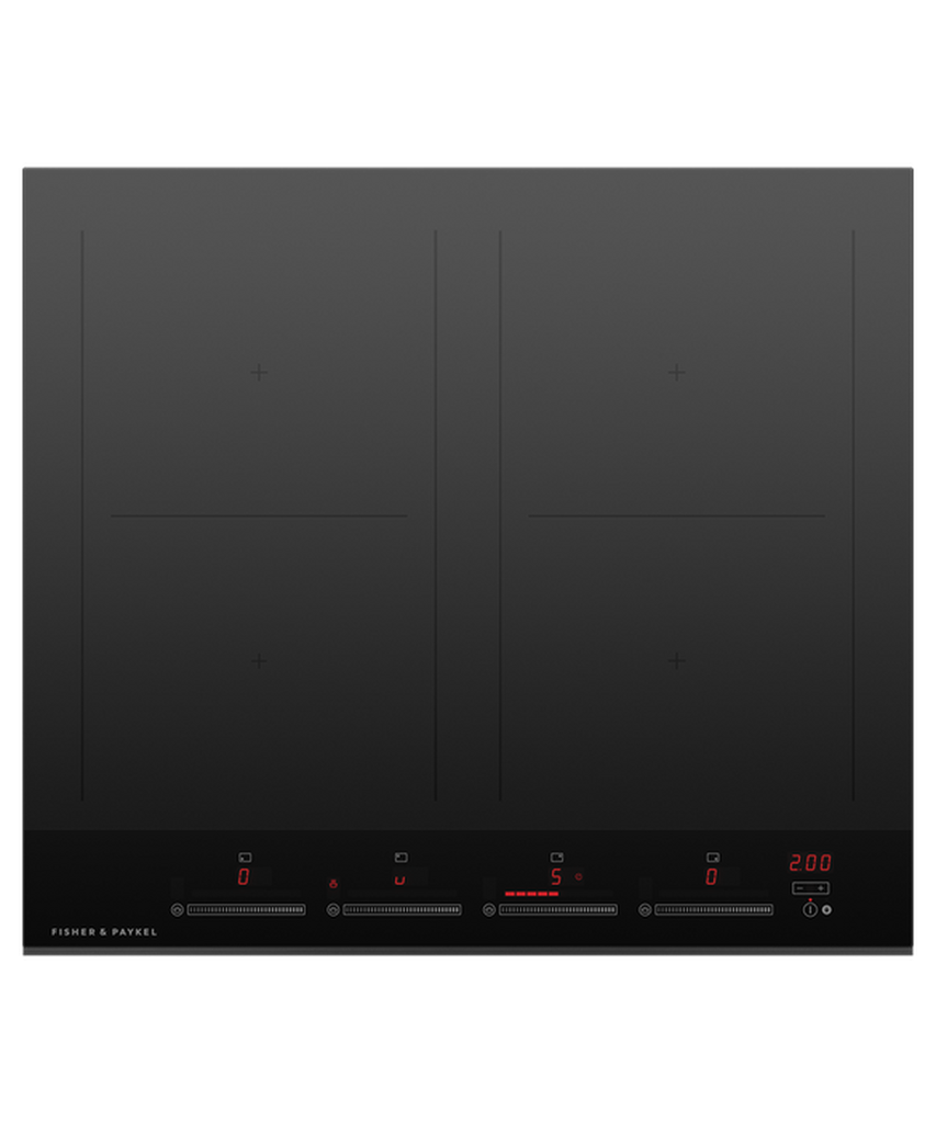 Fisher & Paykel CI604DTB4 60cm Induction Hob - Black Glass