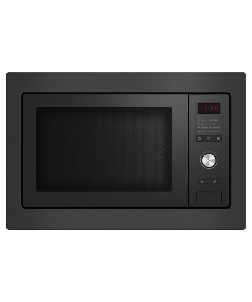 Fisher & Paykel OM25BLSB1 Built In Combination Microwave Oven - Black
