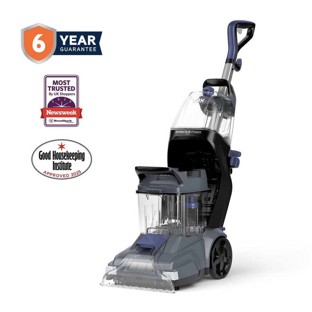 Vax CDCW-SSXA VAX SpinScrub Power Plus - Grey and Navy Blue