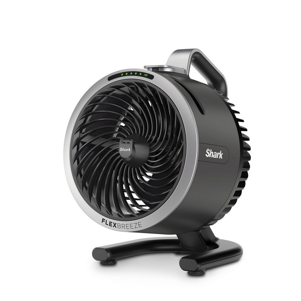 Shark FA050UK FlexBreeze HydroGo outdoors & indoors misting Fan - Cool Grey Charcoal
