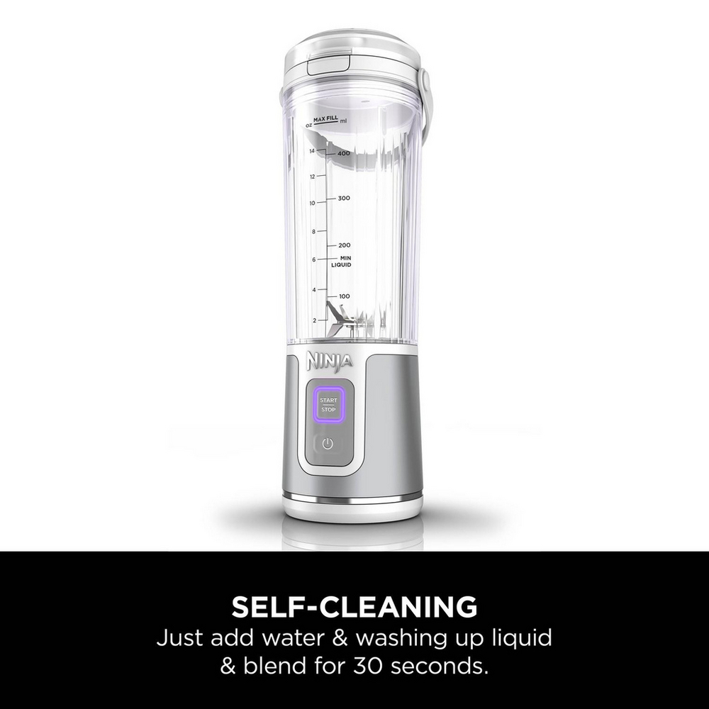 Ninja BC151UKWH Cordless Portable Motorised/Compact Blender - White