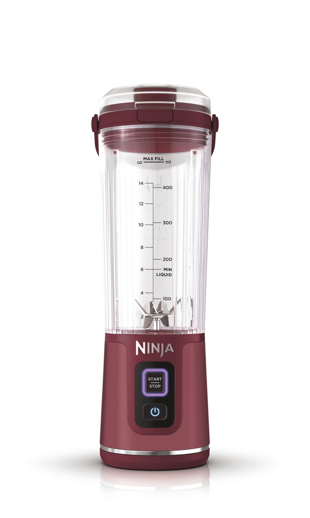 Ninja BC151UKCR Cordless Portable Motorised/Compact Blender - Cranberry