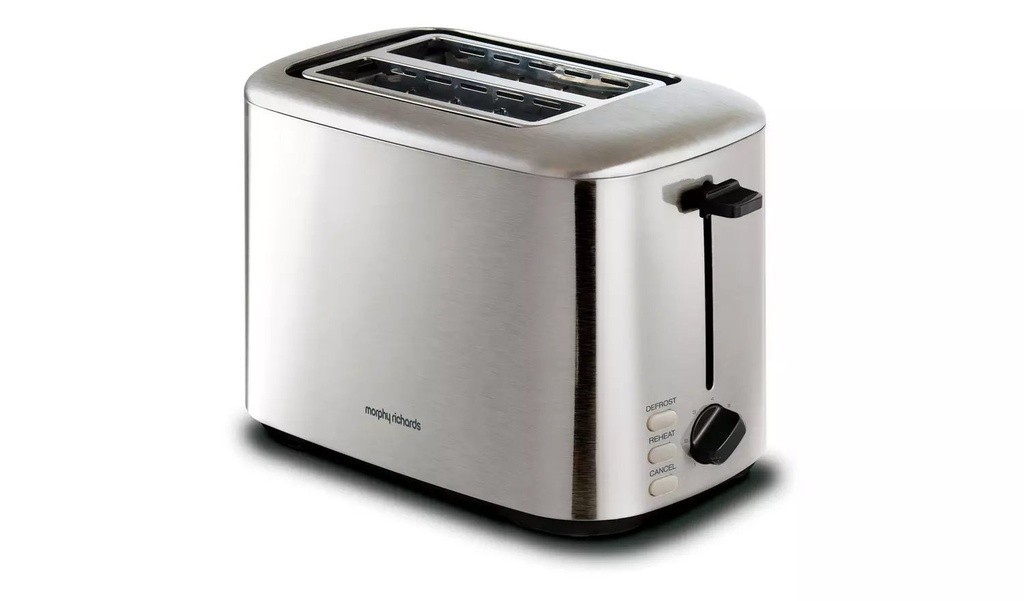 [222067] Morphy Richards 222067 2 Slice Toaster - Stainless Steel