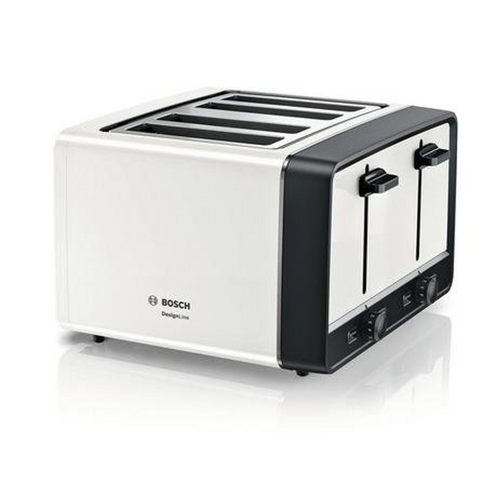 [TAT5P441GB] Bosch TAT5P441GB 4 Slice Toaster - White