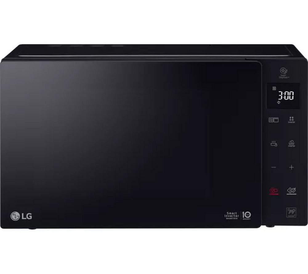 LG MH6535GIS Microwave Oven with Grill and Touch Control Panel - Black