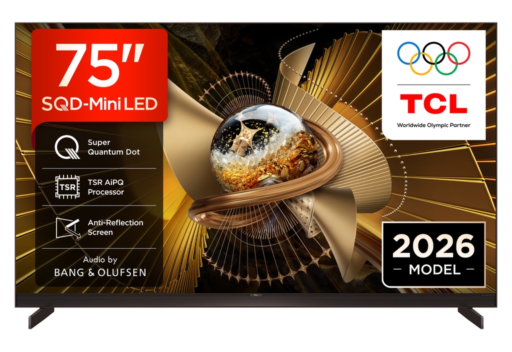 [75X11L-UK] TCL 75X11L-UK 75" 4K Ultra HD SQD MINI LED Google TV - Black