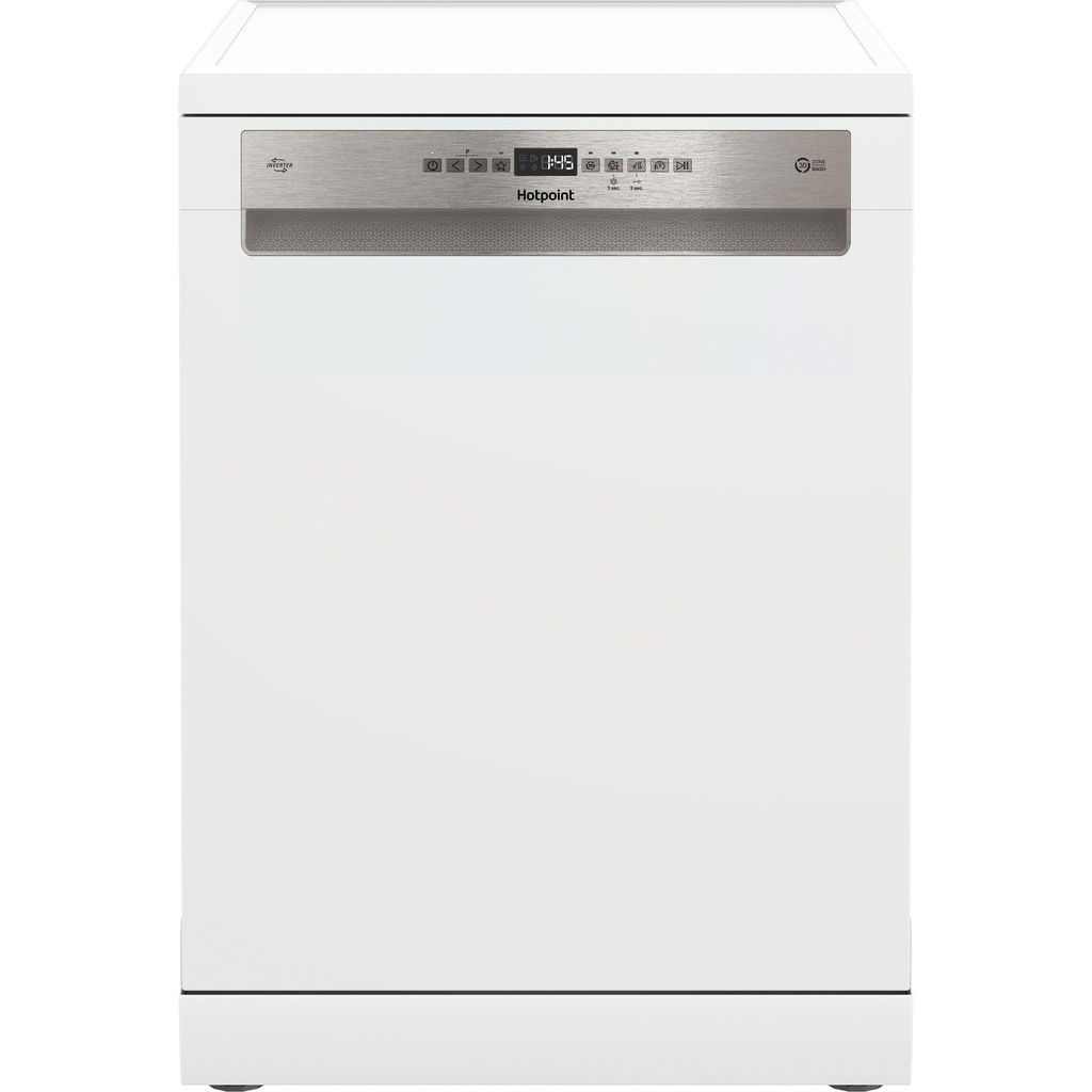 [H7FHP43WUK] Hotpoint Maxi Space H7FHP43WUK Dishwasher with Third Rack - White - 15 Place Settings