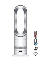 Dyson HF1 Hot+Cool Remote Link Pre-heat heater and Cooling Fan - White/Nickel