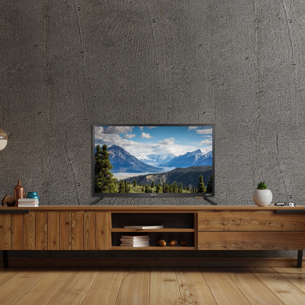 Metz 24MTD6100Y/UK 23.6" Direct LED Roku Smart TV