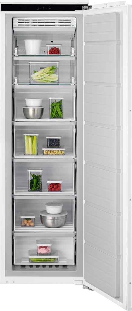 AEG NAB7N181EC Fully Integrated Upright No Frost Freezer - Fixed Hinge