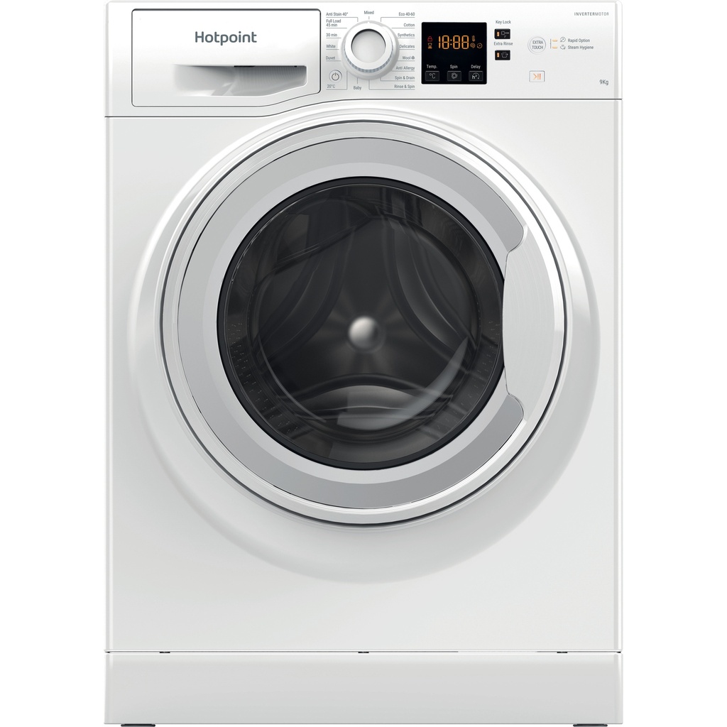 [NSWF946WUK] Hotpoint NSWF946WUK 9kg 1400 Spin Washing Machine - White