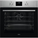 AEG BEX33501EM 59.4cm Built In Electric Single Oven - Stainless Steel