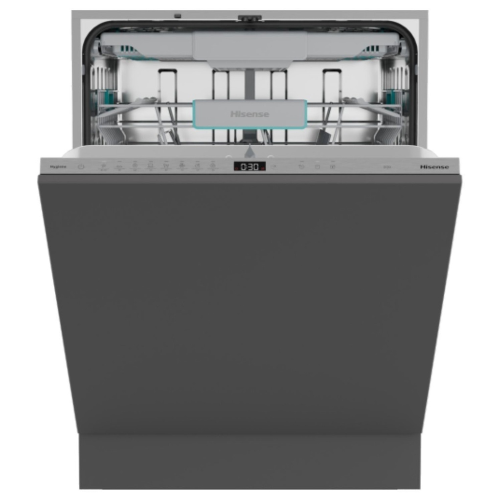 Hisense HV16AUK Full-Size Fully Integrated Dishwasher - 16 Place Settings