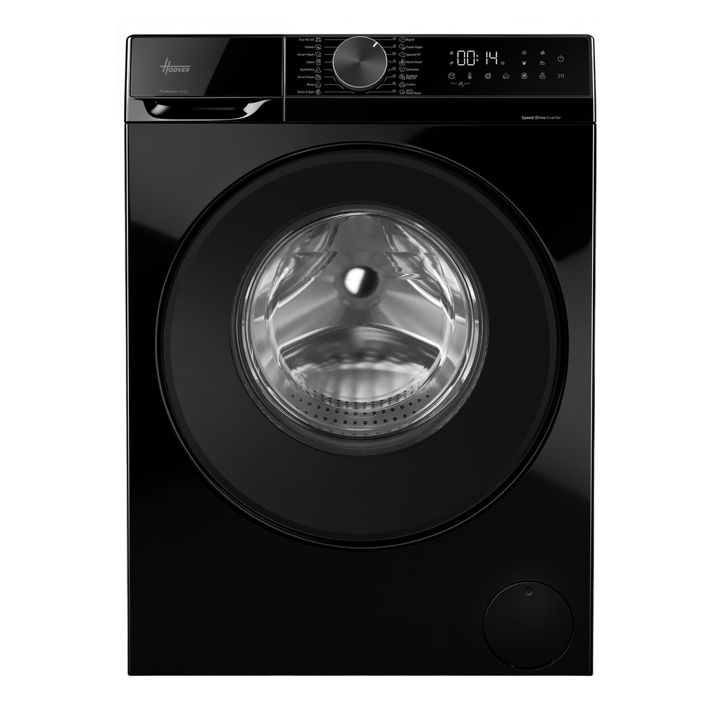 Hoover HGD 48SB8BC-80 8kg, 1400Spin Ultra Washing Machine - Black
