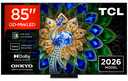 TCL 85A400U-UK 85" QD-MINI LED TV - Black