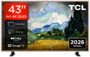 TCL 43A400 PRO-UK 43" 4K Ultra HD QD-MINI LED AI Art TV