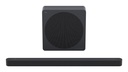 TCL A65K-UK 3.1.2ch Soundbar with wireless subwoofer, Audio by Bang & Olufsen, Dolby Atmos - Black