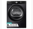 Hisense 3S Series DH3S802BW3 WiFi-enabled 8kg Heat Pump Tumble Dryer - Black