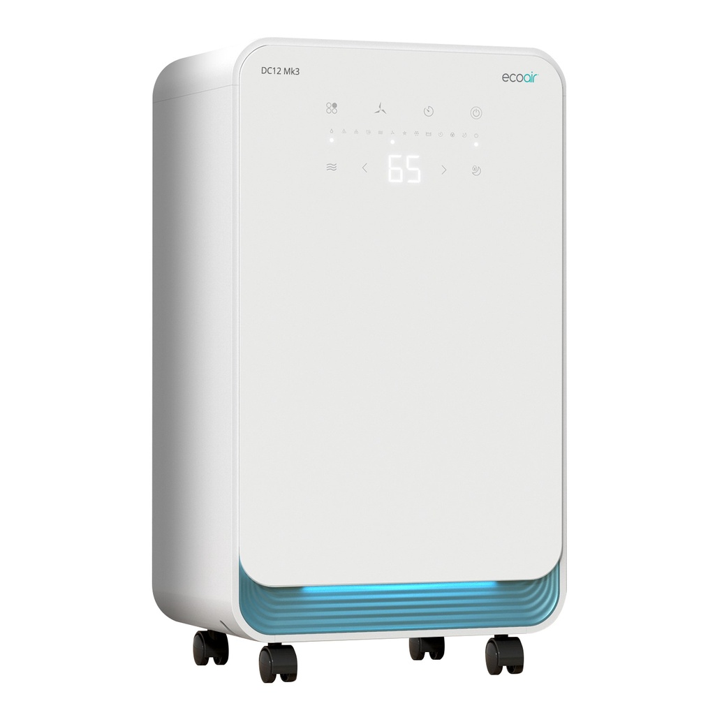 [DC12 MK3] Ecoair DC12 MK3 Compressor Dehumidifier – 12 Litres per Day - White