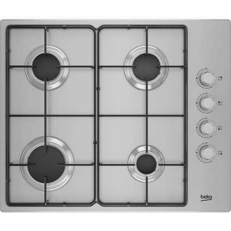 [CIHYG21SX] Beko CIHYG21SX 61cm Gas Hob - Stainless Steel