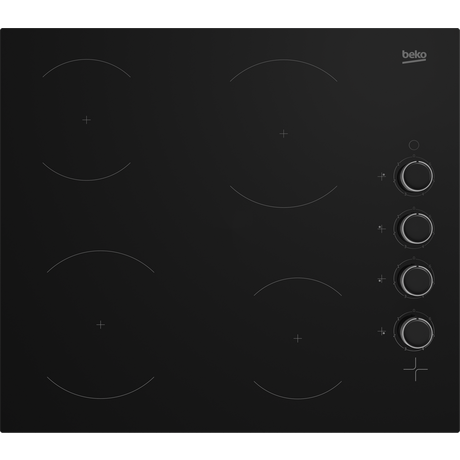 [CIHYV21B] Beko CIHYV21B 58cm Ceramic Hob - Black