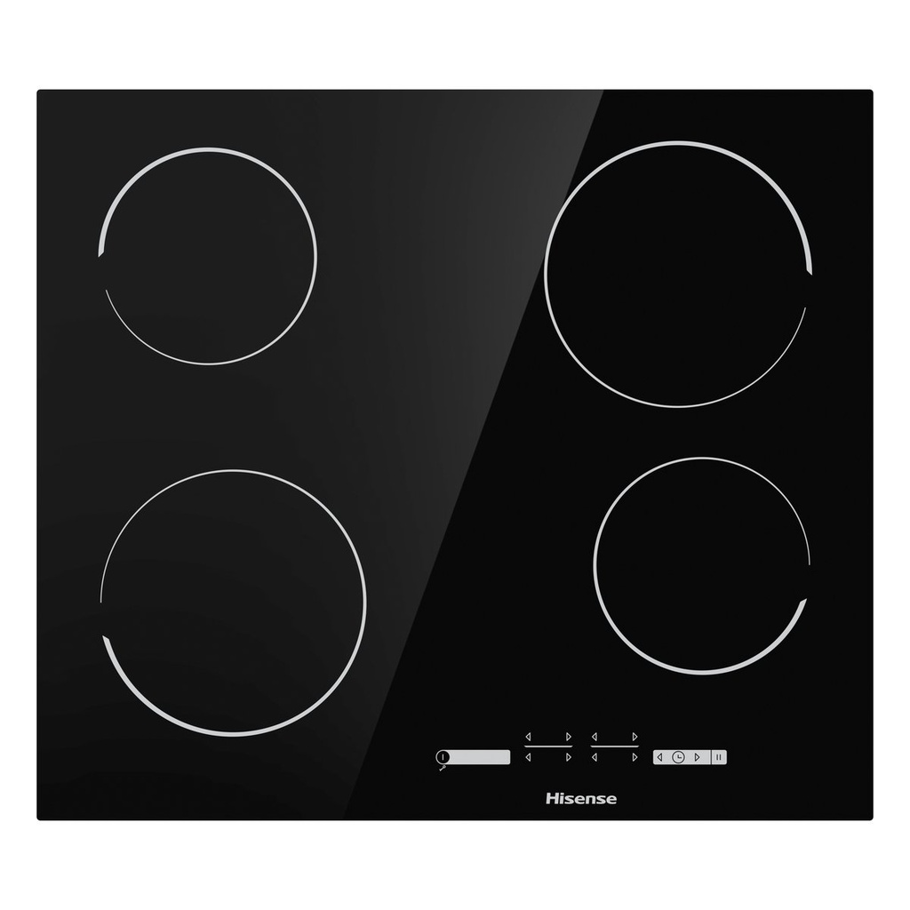 [E6431C] Hisense E6431C 59.5cm Ceramic Hob - Black