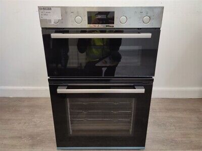 Bosch MBS533BS0B 59.4cm Built In Electric Double Oven with 3D Hot Air - Stainless Steel