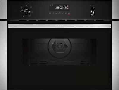 NEFF C1AMG84N0B 44 Litre Built-in microwave oven with hot air - Stainless Steel