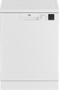 Beko DVN05C20W Full Size Dishwasher - White - 13 Place Settings