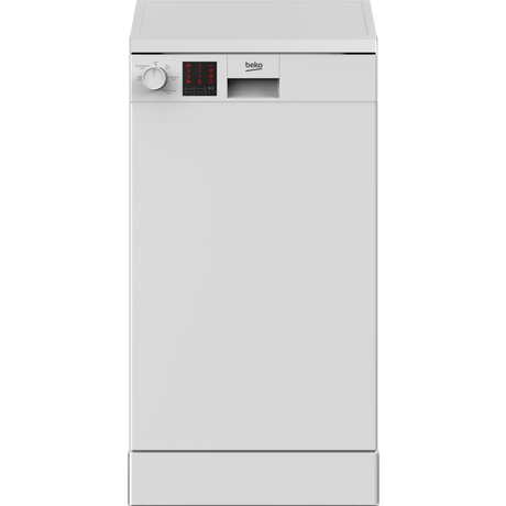 [DVS05C20W] Beko DVS05C20W Slimline Dishwasher - White - 10 Place Settings