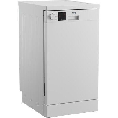 Beko DVS05C20W Slimline Dishwasher - White - 10 Place Settings